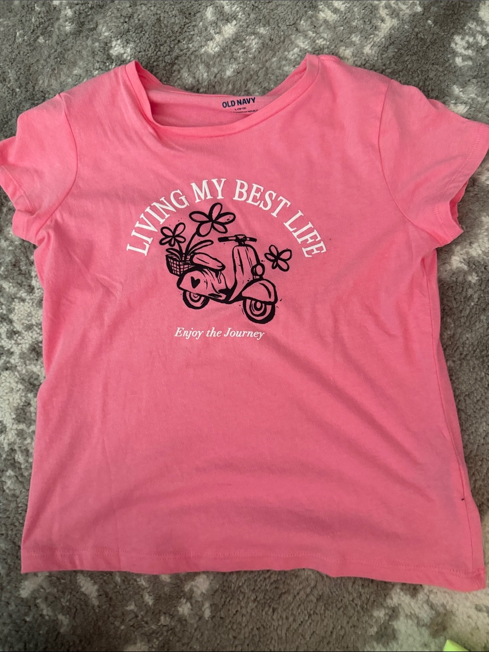 The Childrens Place & Old Navy Lot of 6 Neon T Shirts 10/12 Large - Picture 7 of 12